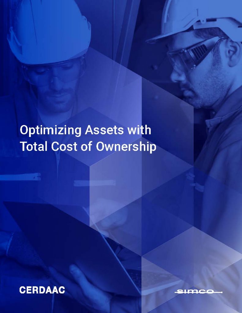 cover page for optimizing assets with total cost of ownership