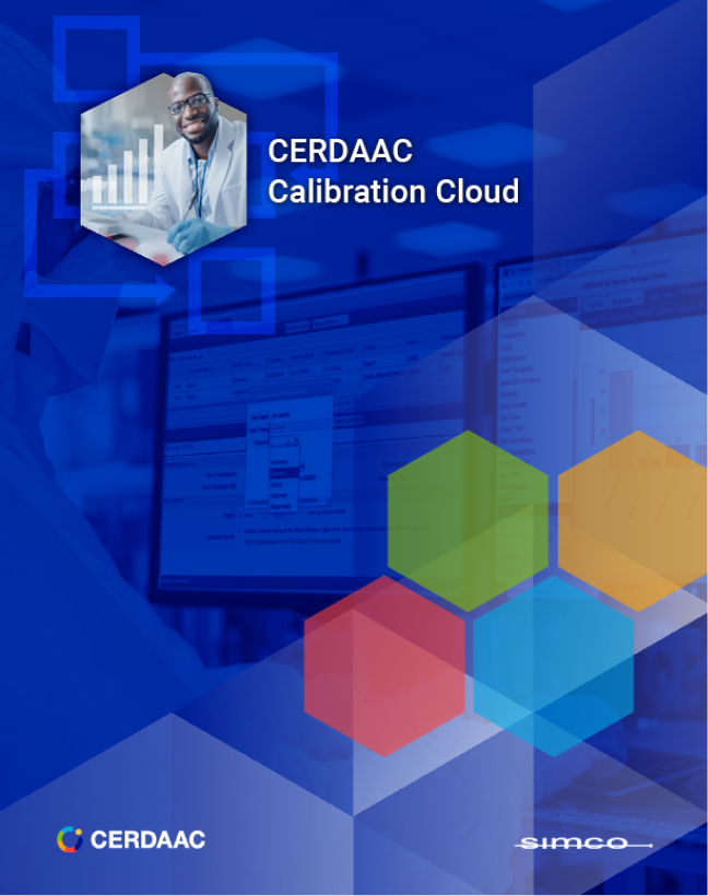 cerdaac calibration cloud data sheet