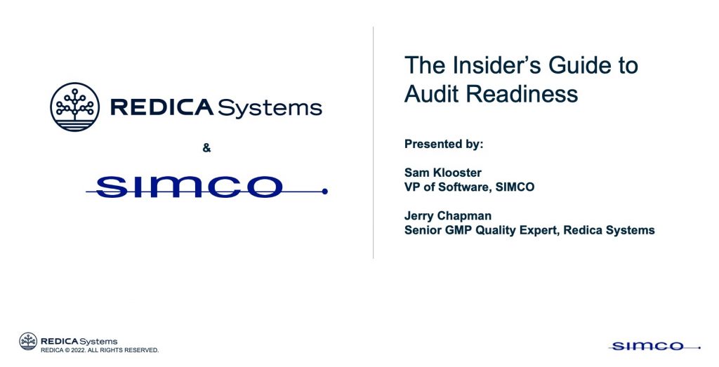The Insider's Guide to Audit Readiness cover with REDICA Systems