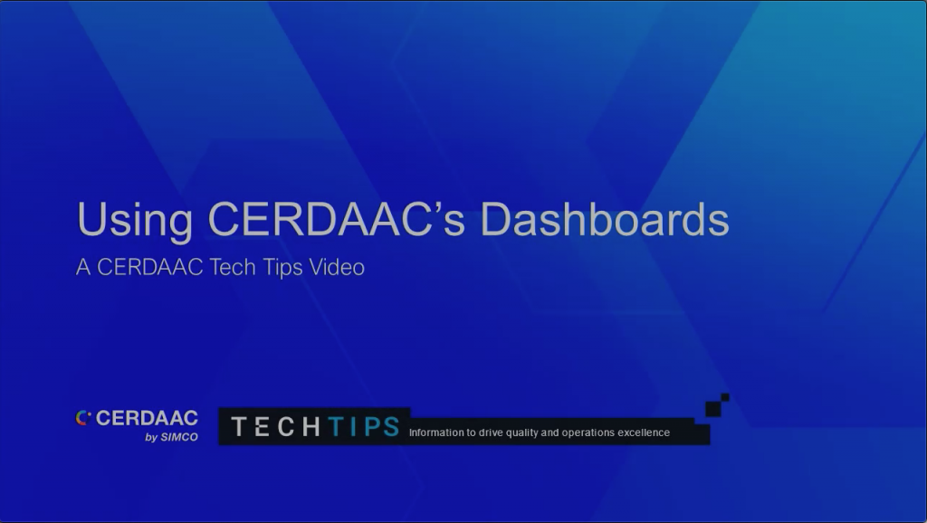 CERDAAC Tips CMMS Video